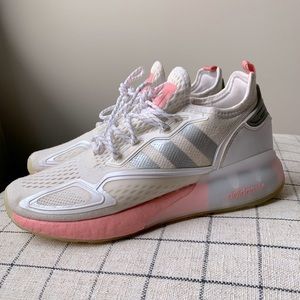 Adidas women trainers used only once, size 9,5 US